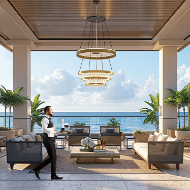 Eastern Waterfront harbour view